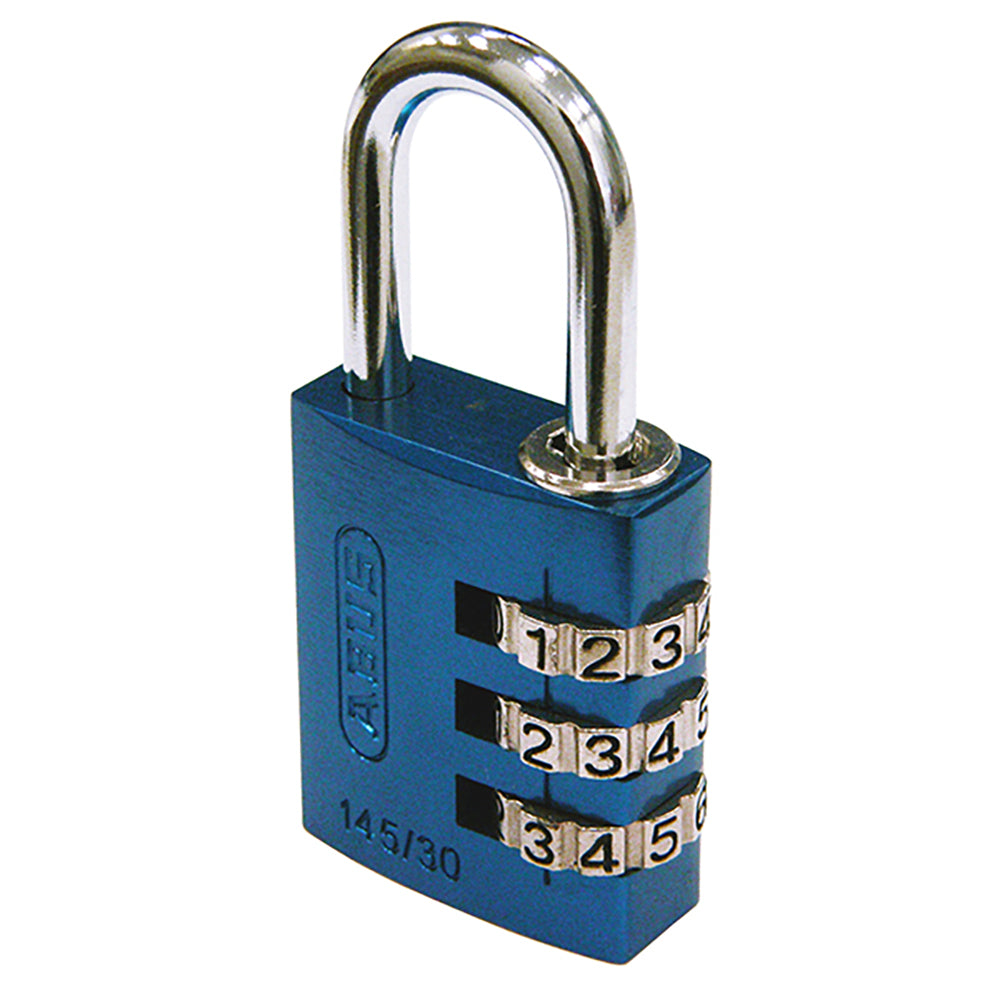 145 コンビネーション パドロック 145/30 BLUE (ブルー:青)_ABUS (アバス)